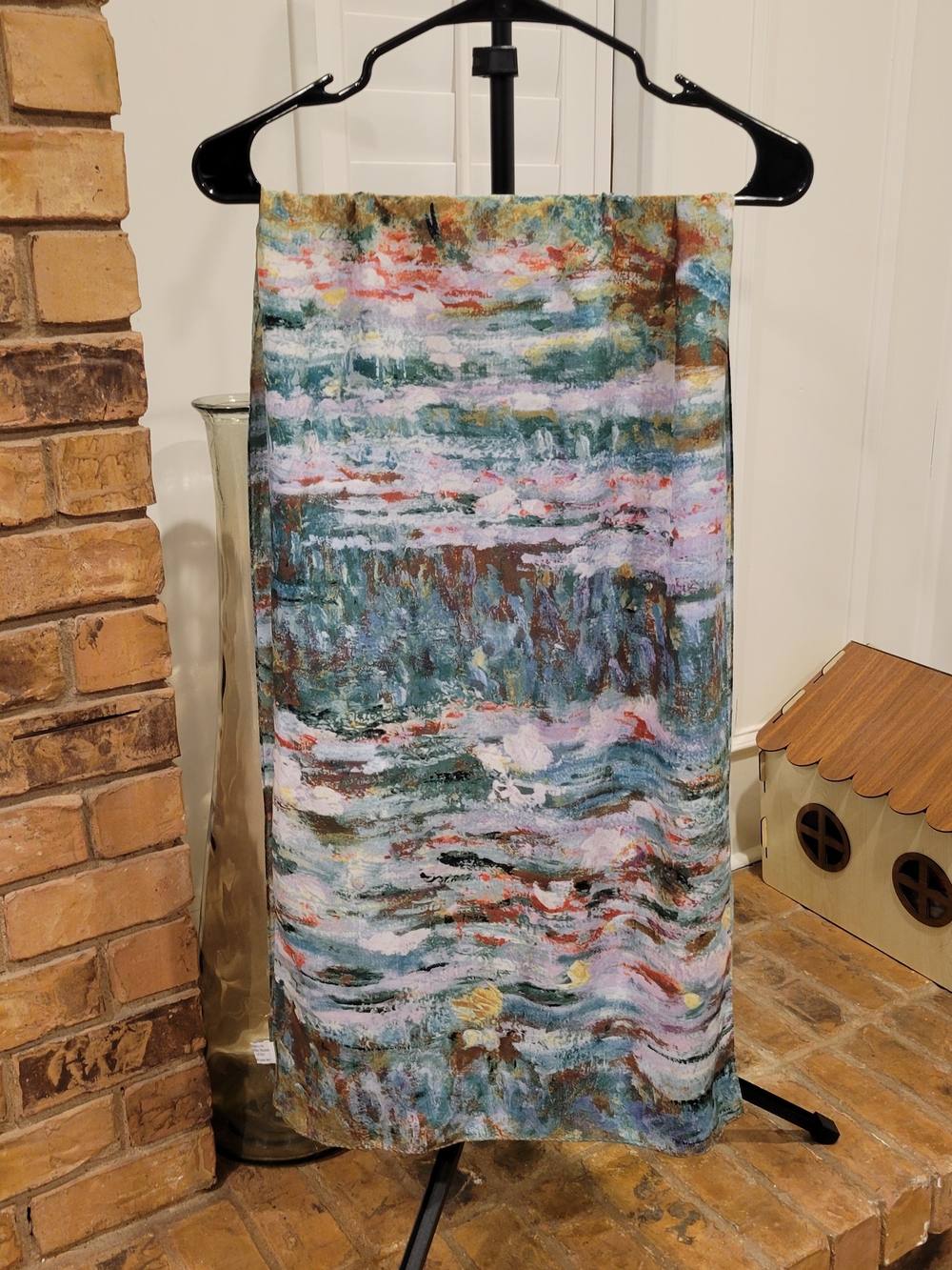 The Metropolitan Museum Of Art 100% Silk Watercolor Scarf - Multicolor